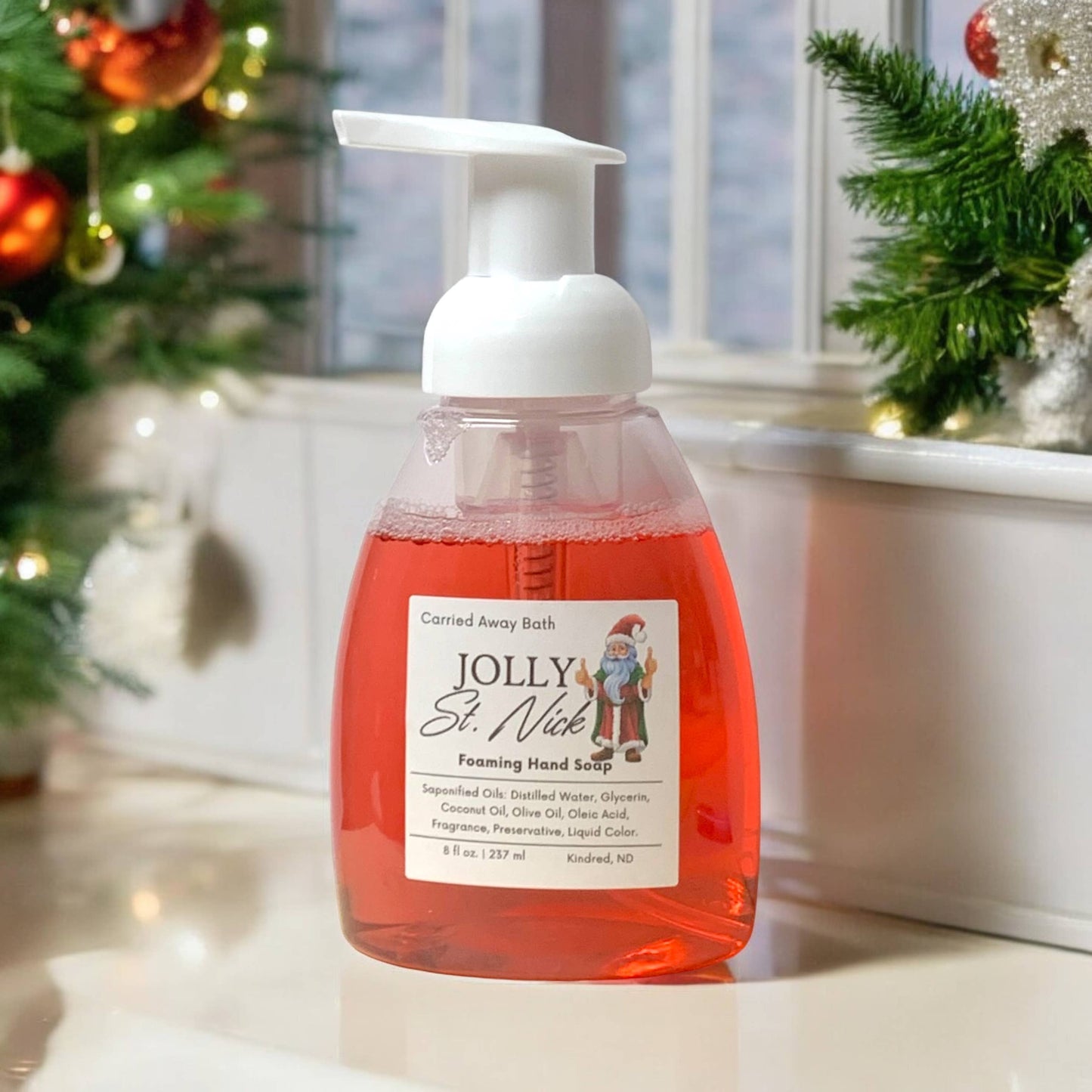 Holiday Jolly St. Nick Foaming Hand Soap