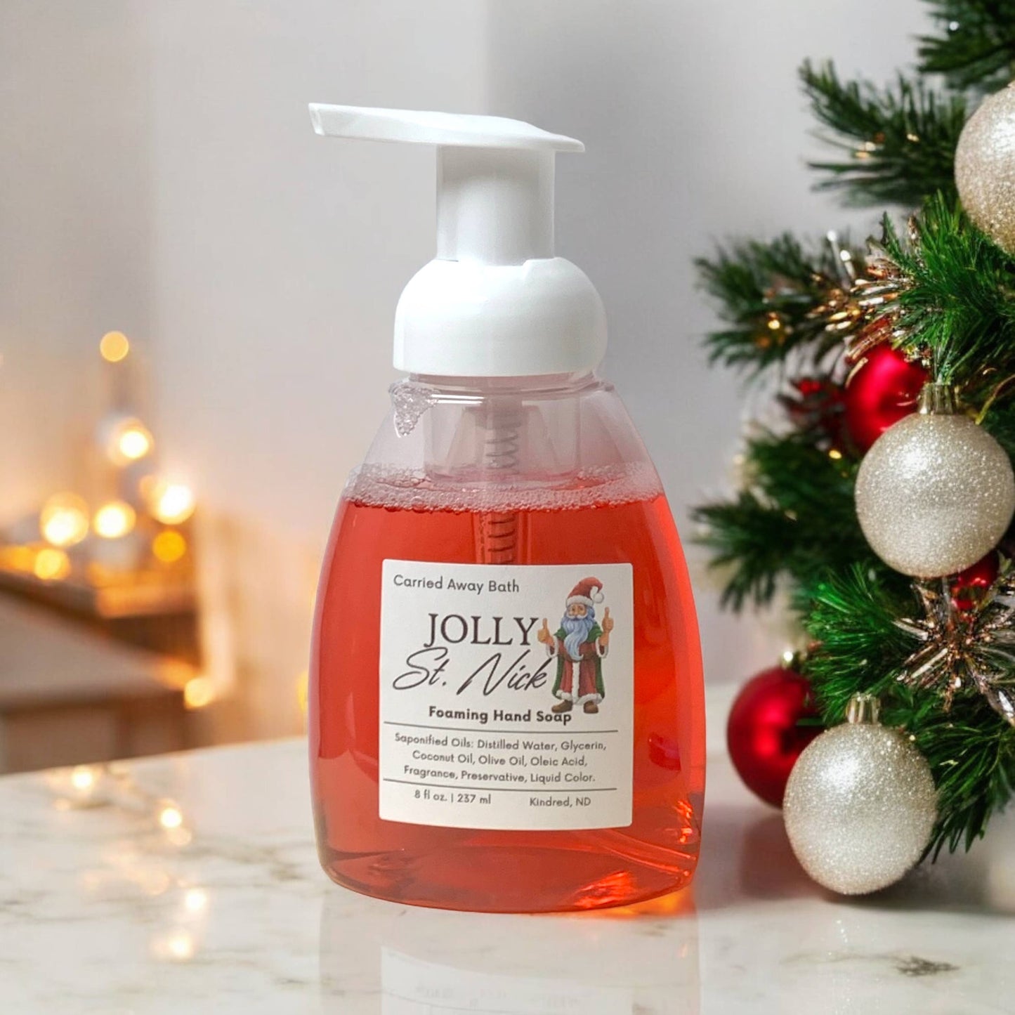Holiday Jolly St. Nick Foaming Hand Soap