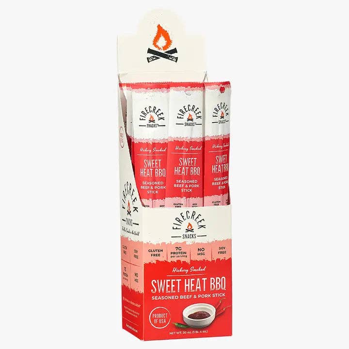 Sweet Heat BBQ Snack Stix (Box of 20 - 1oz ea.)
