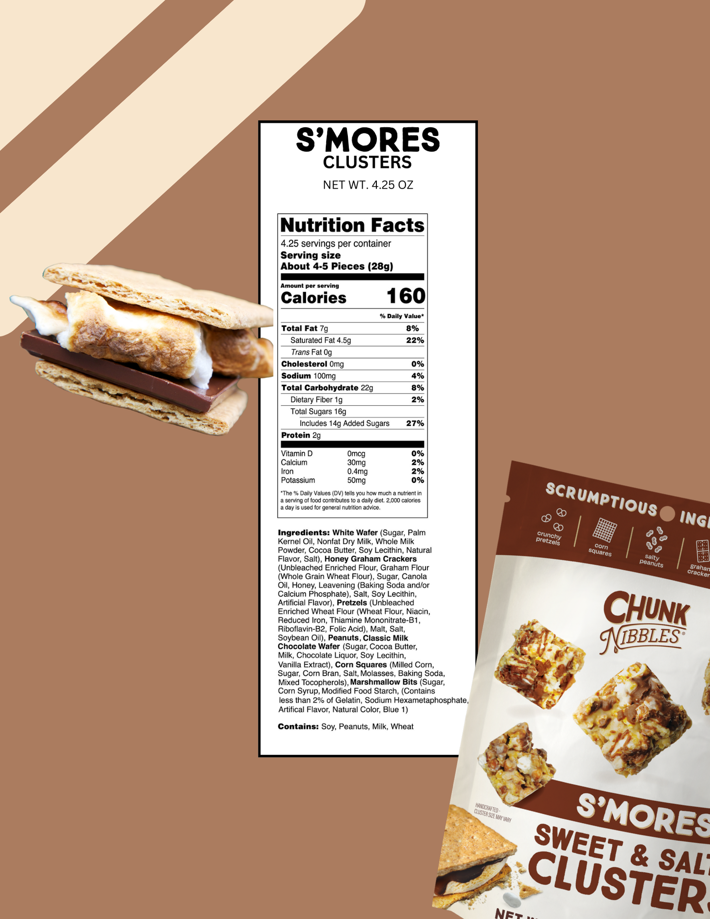 S'mores Chunk Nibbles Pouch