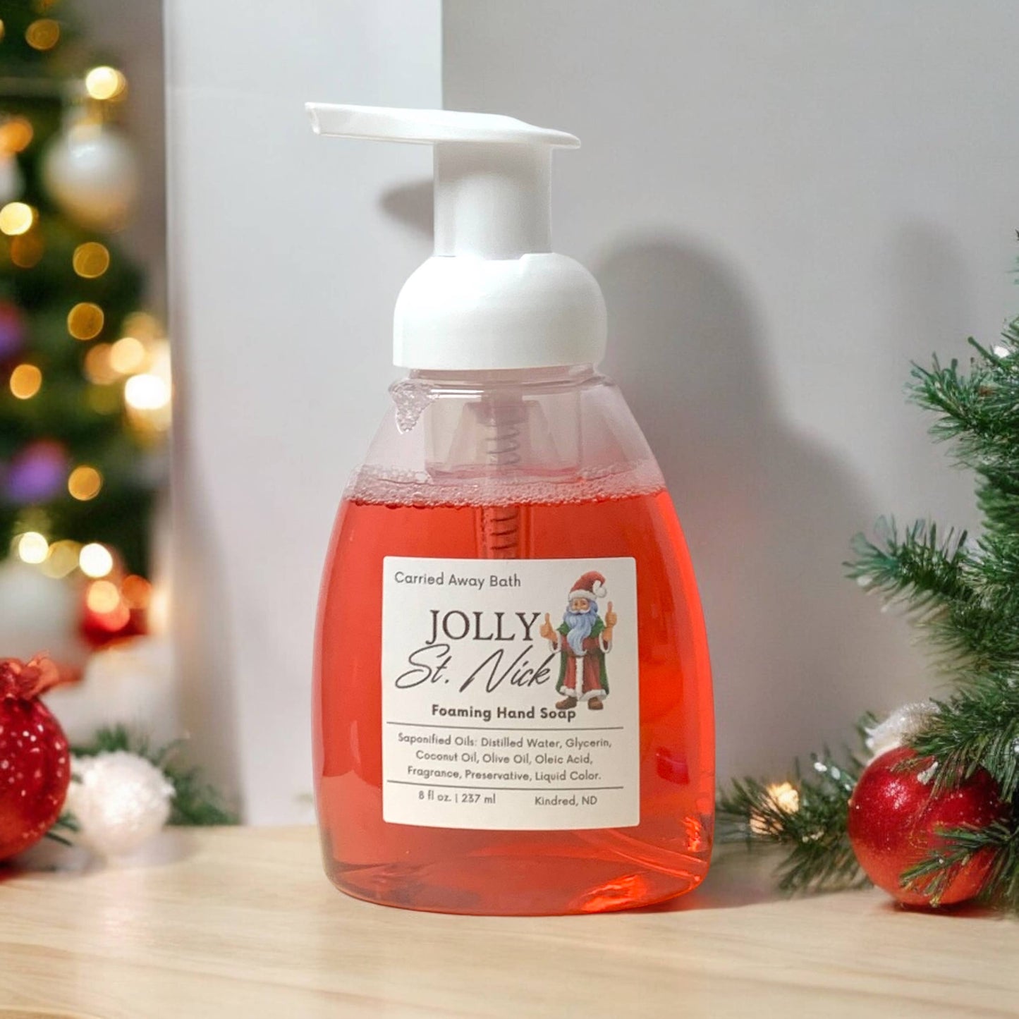 Holiday Jolly St. Nick Foaming Hand Soap