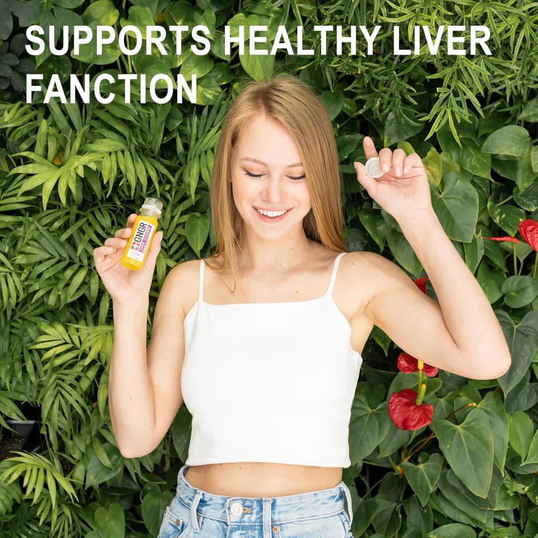 Liver Cleanse Shot: Ginger, Milk Thistle, Dandelion Detox