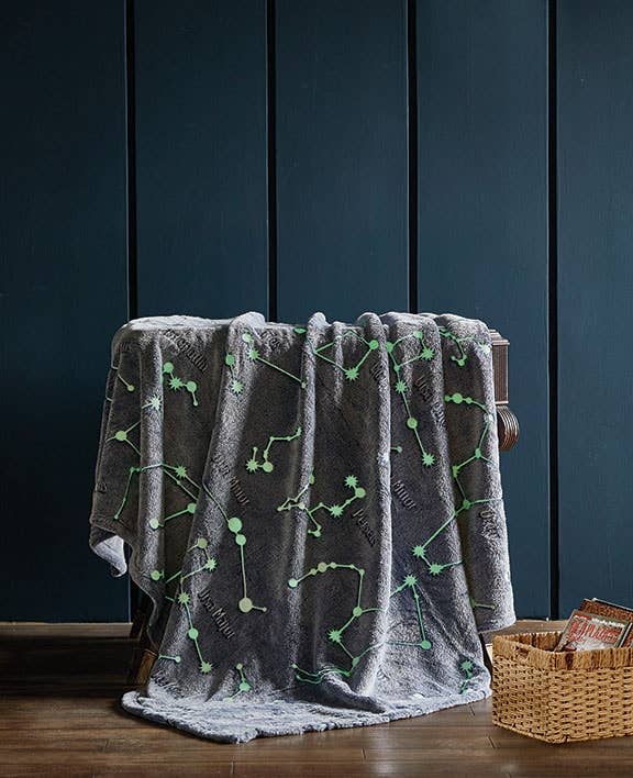 "Interstellar" Glow Throw Blanket 50"x60"