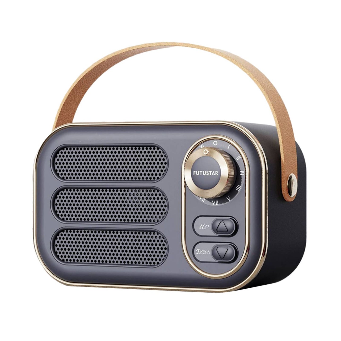 Vintage Bluetooth Speaker - Black