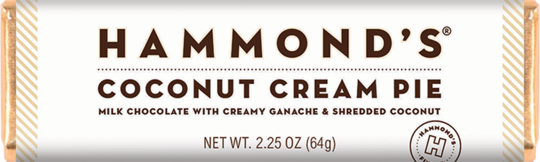 Coconut Cream Pie Milk Chocolate Bar 2.25oz