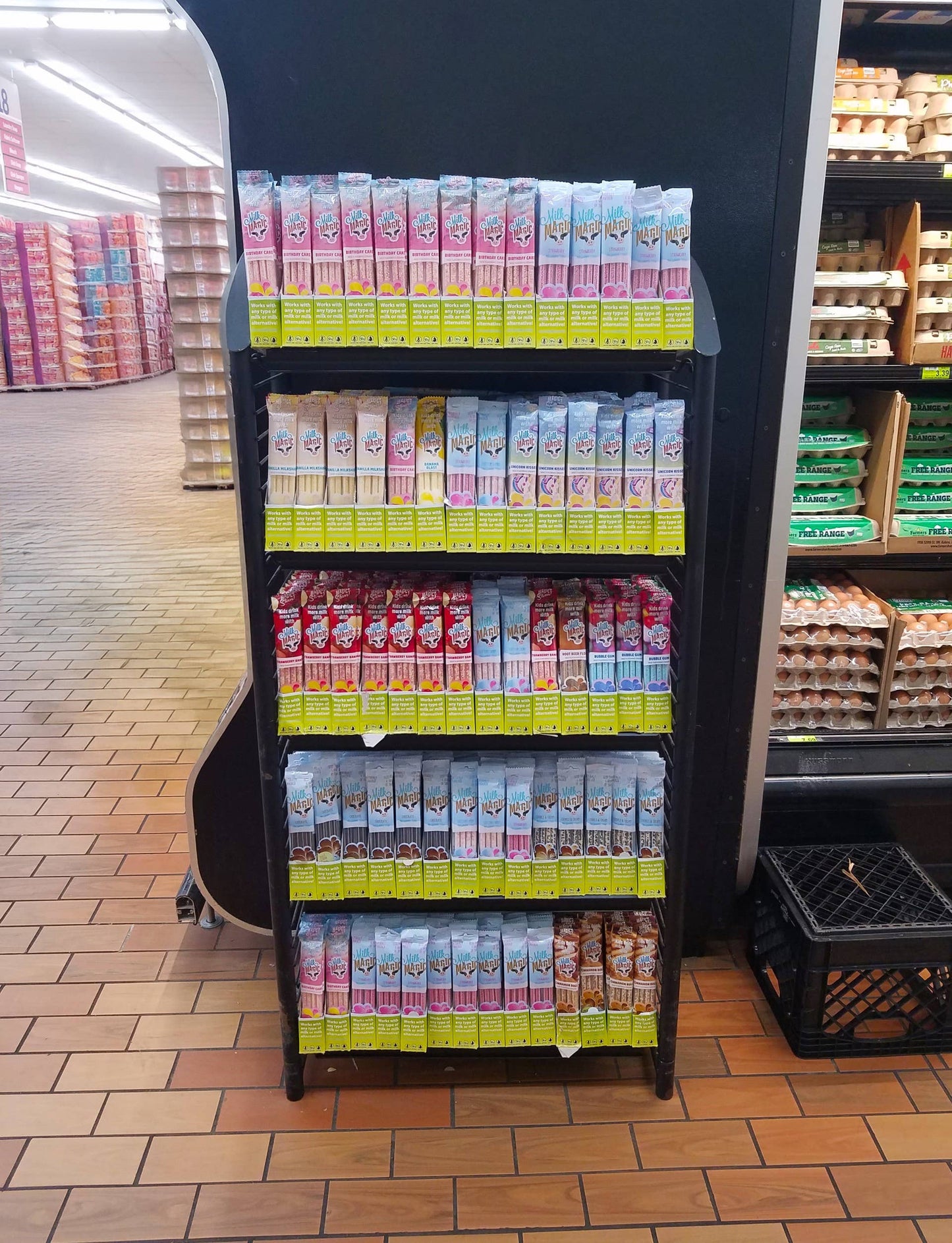 Milk Magic Chocolate Banana Milk Flavoring Straws