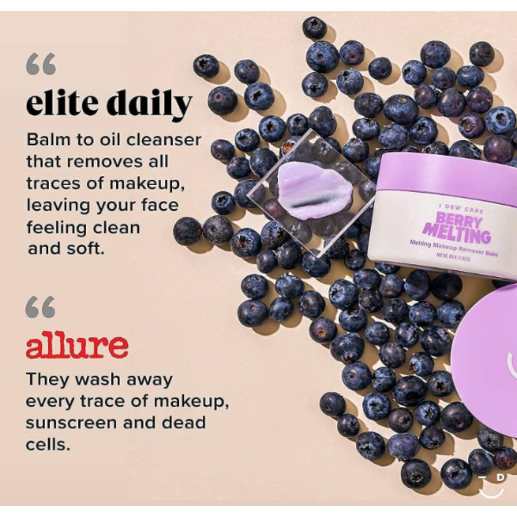 I DEW CARE Berry Melting Makeup Remover Balm