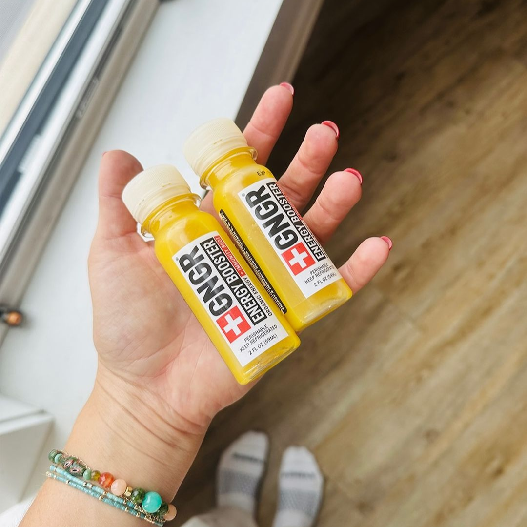 Energy Booster Shot: Nootropic Ginger & Turmeric Drink
