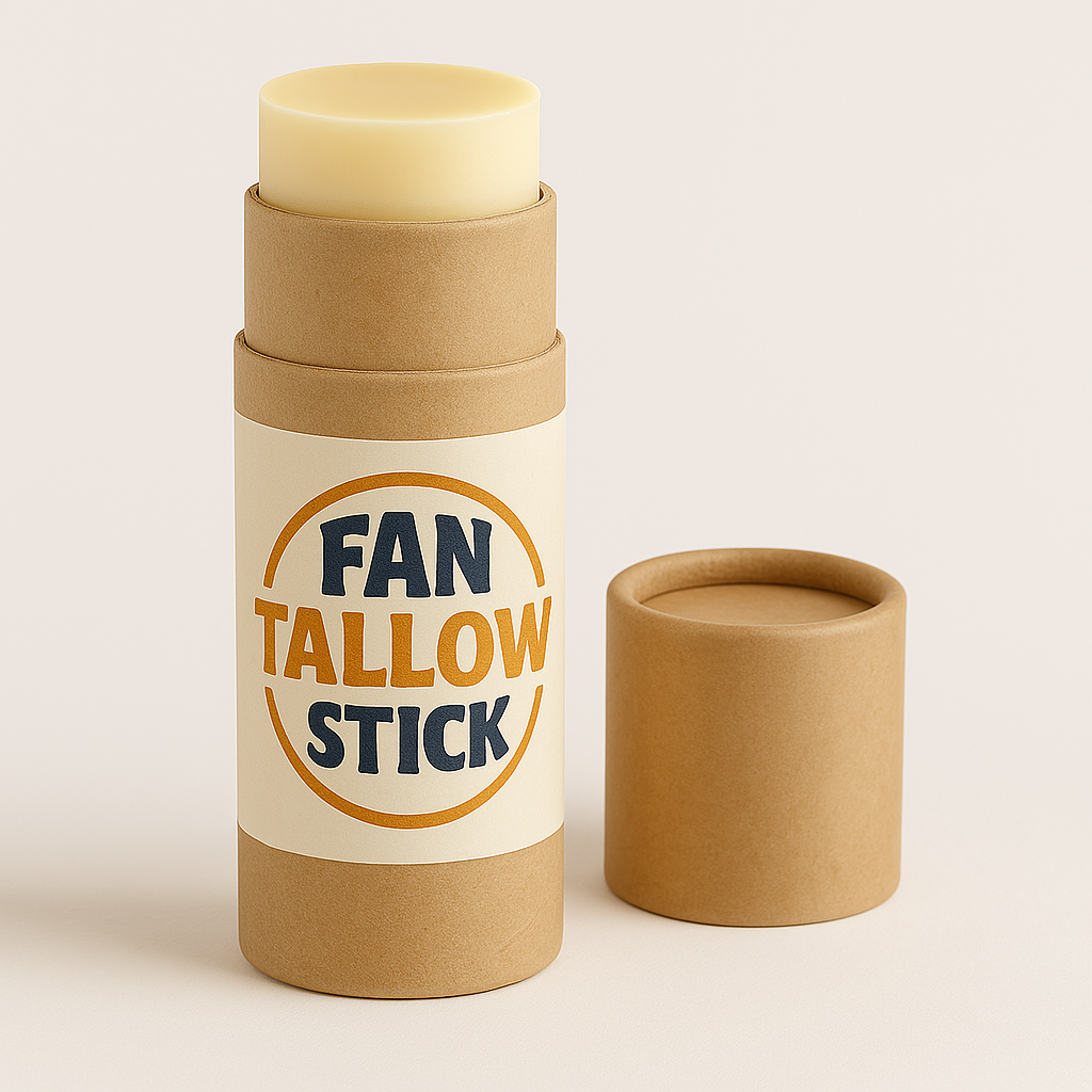 Mini FanTallowStick – Multi-Purpose Grass-Fed Tallow Balm