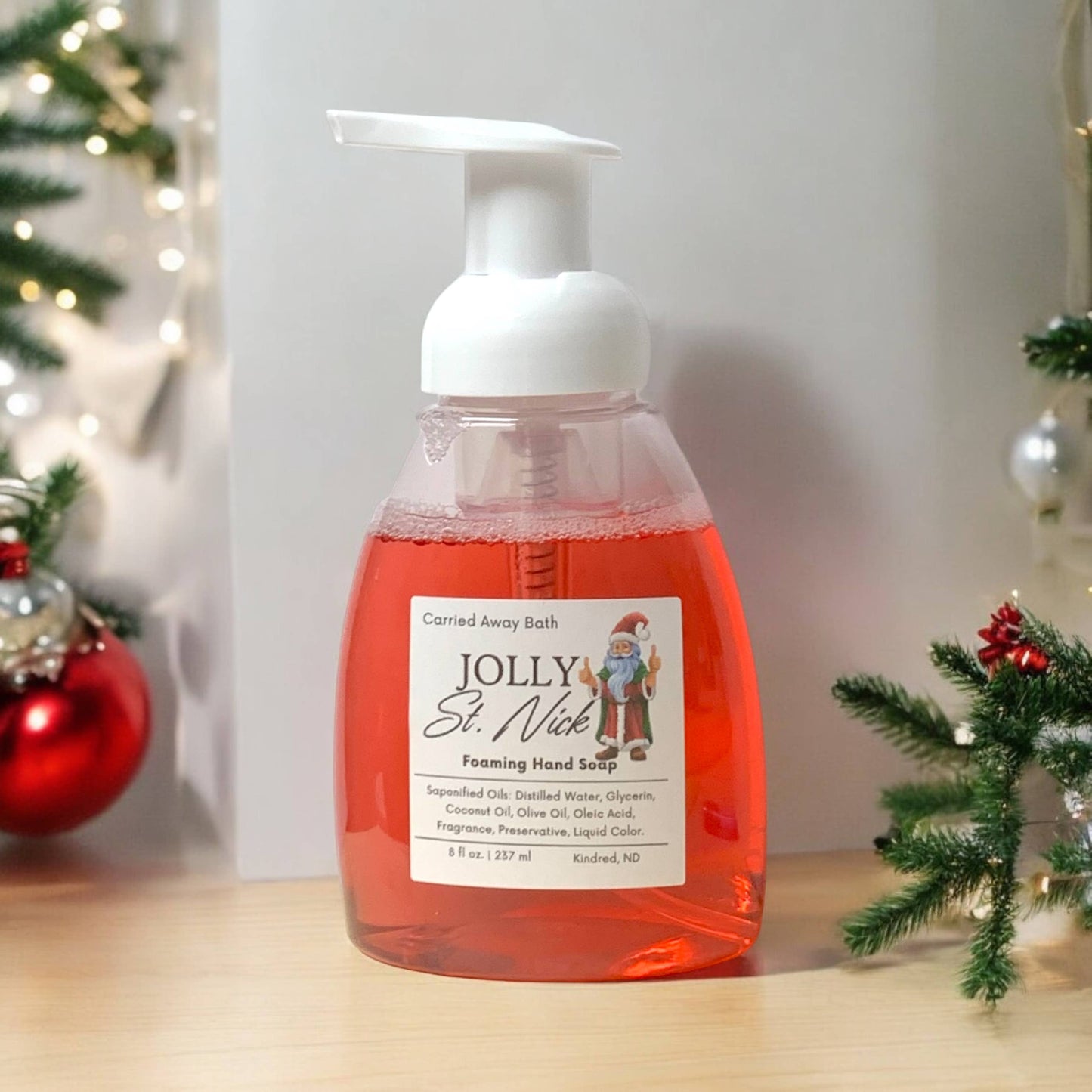 Holiday Jolly St. Nick Foaming Hand Soap