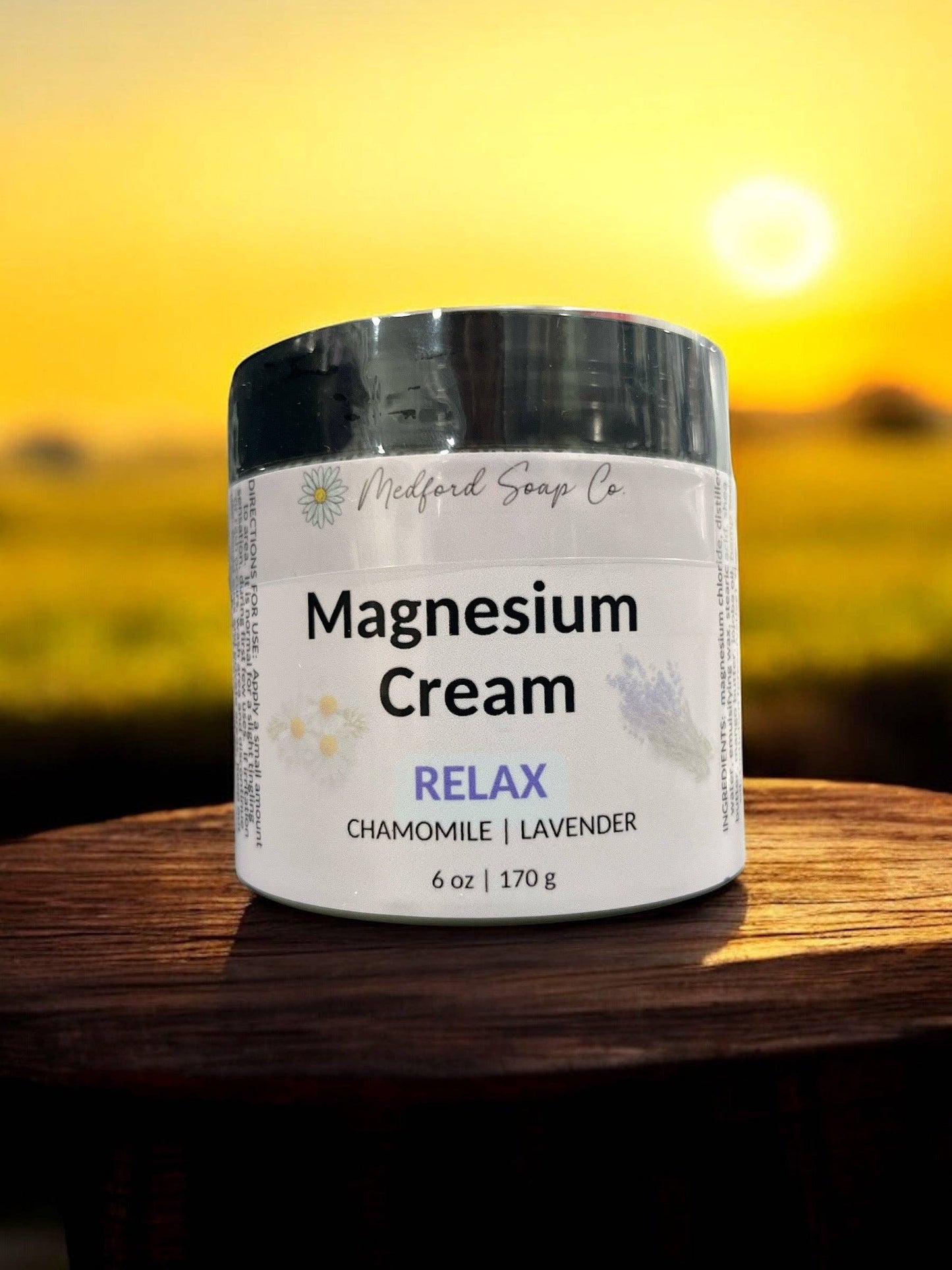 Magnesium Cream: 2 ounces / Unscented