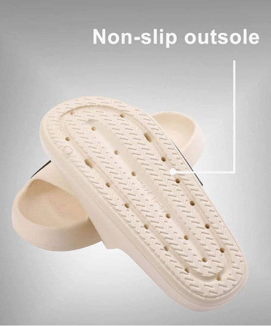 NON SLIP EVA COMFY HAPPY CLOUD SLIDES SLIPPERS | 40SP001
