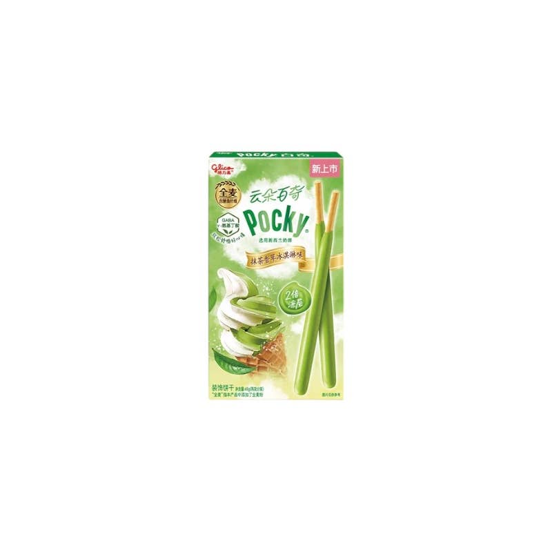 Pocky Matcha Ice Cream