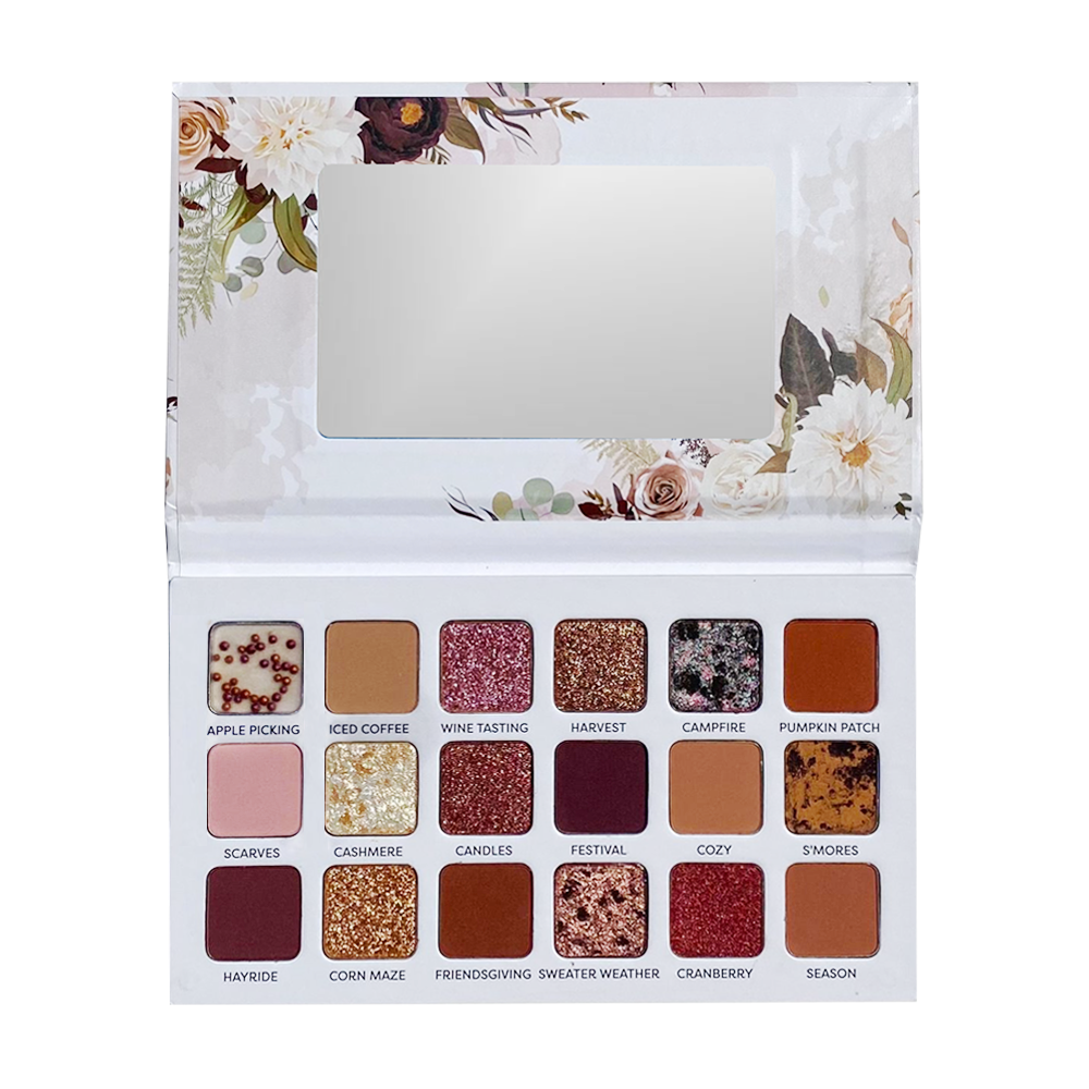 Hello Autumn 18 Shade Duo-Finish Eyeshadow Palette