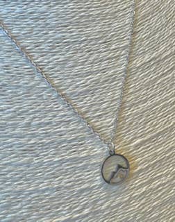 Faith Can Move Mountains Necklace: Gold