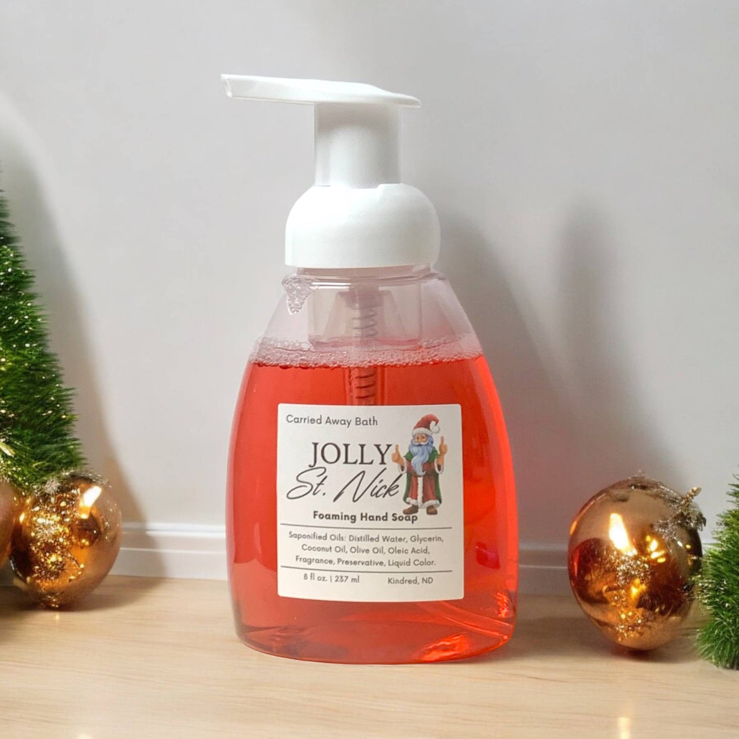 Holiday Jolly St. Nick Foaming Hand Soap
