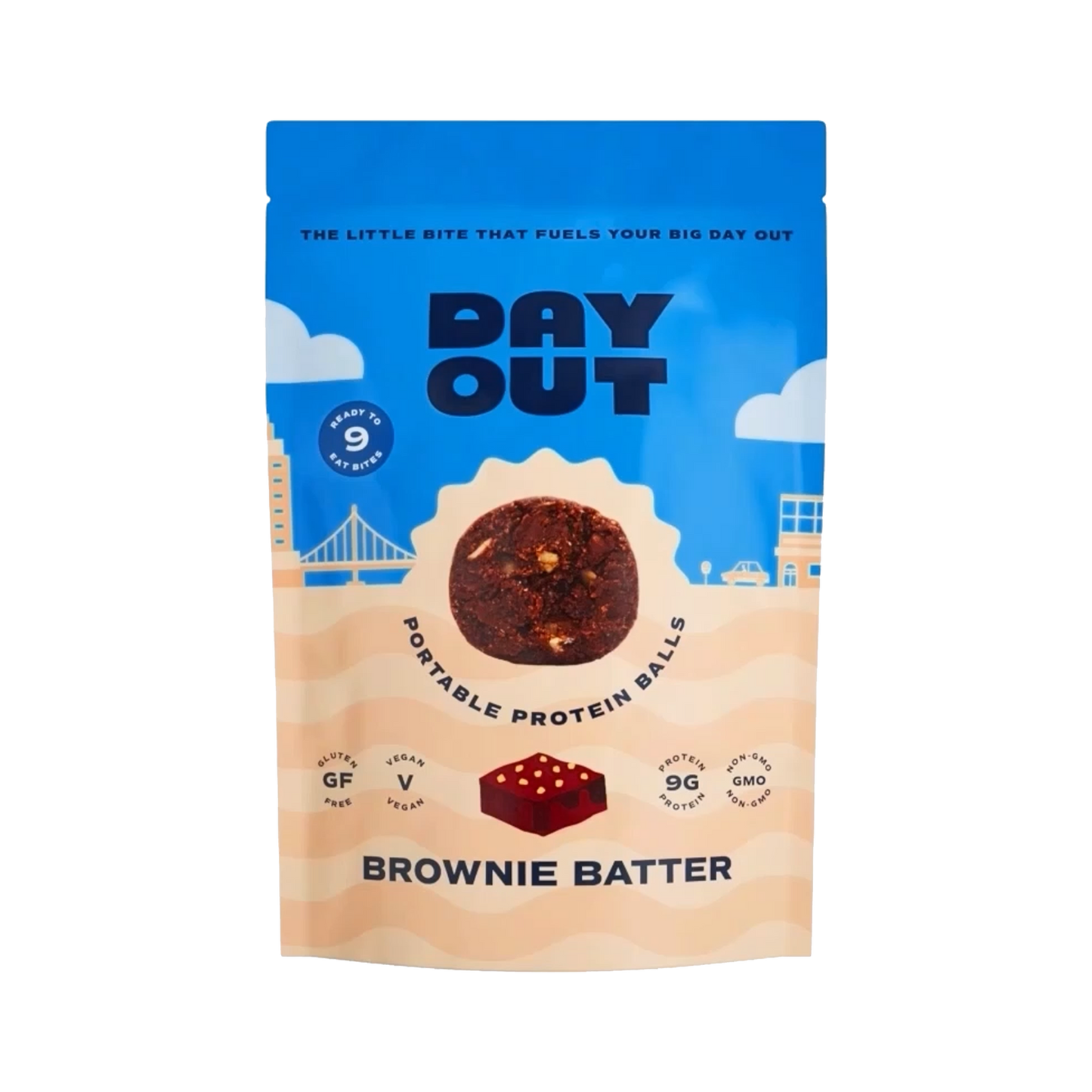 Brownie Batter Protein Balls 4.5 oz- Gluten Free Snack!