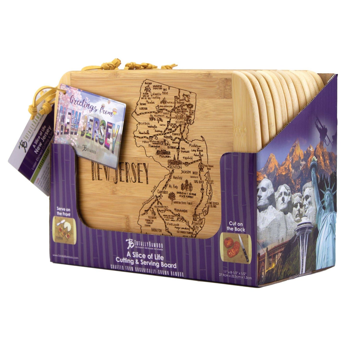 A Slice of Life Michigan 11" Cutting & Serving Board