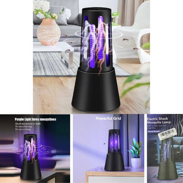 BUG#6 - 8" Light Wave Mosquito Killer - Lamp Shock Zapper