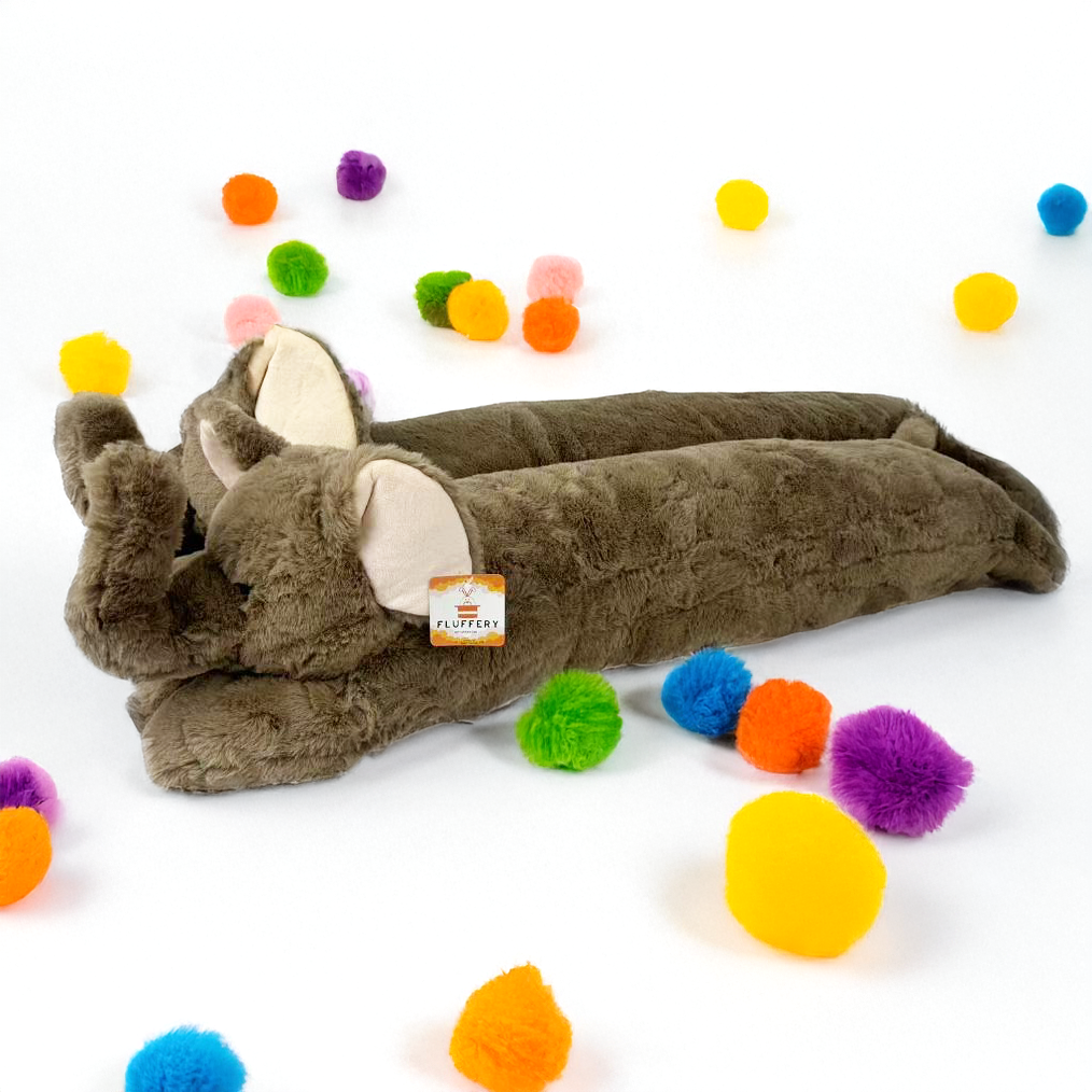 Elephant Plush Sleeping Pillow (37" / 95 cm & 45" / 115 cm)
