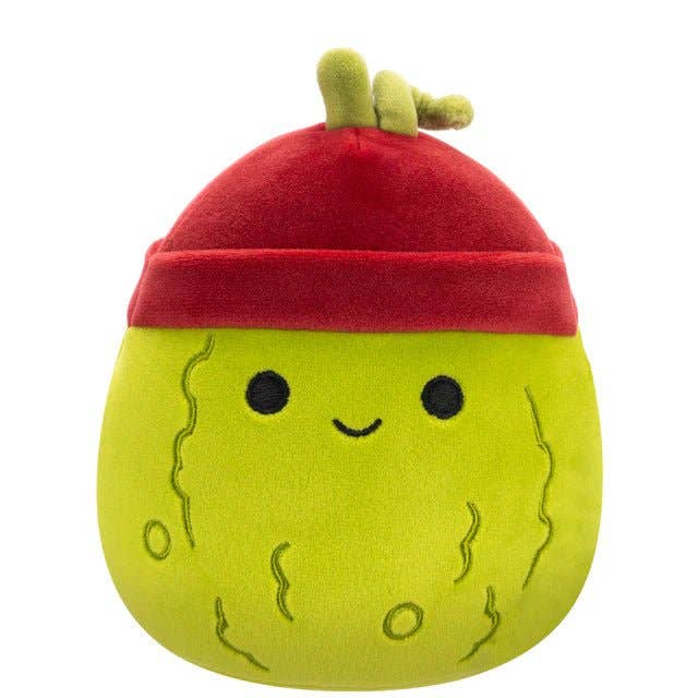 Squishmallow Plush Toy 5" Salim the Pickle with Hat