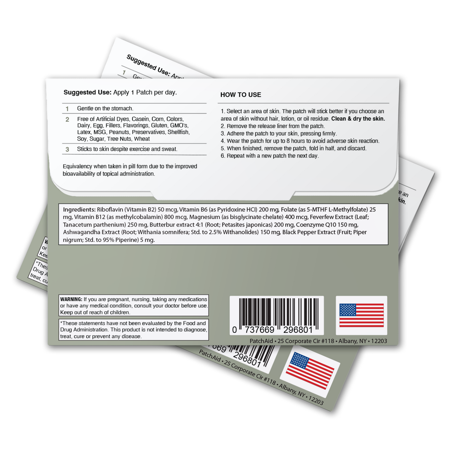 Migraine Relief Patch - Headache Relief & Relaxation Support