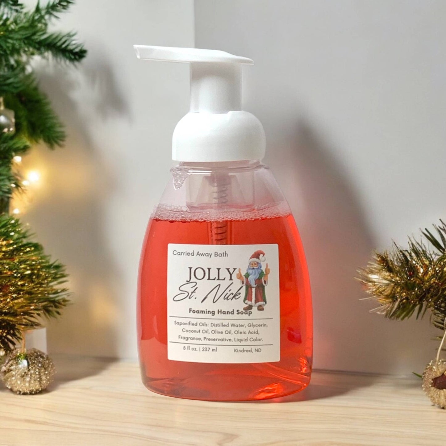 Holiday Jolly St. Nick Foaming Hand Soap