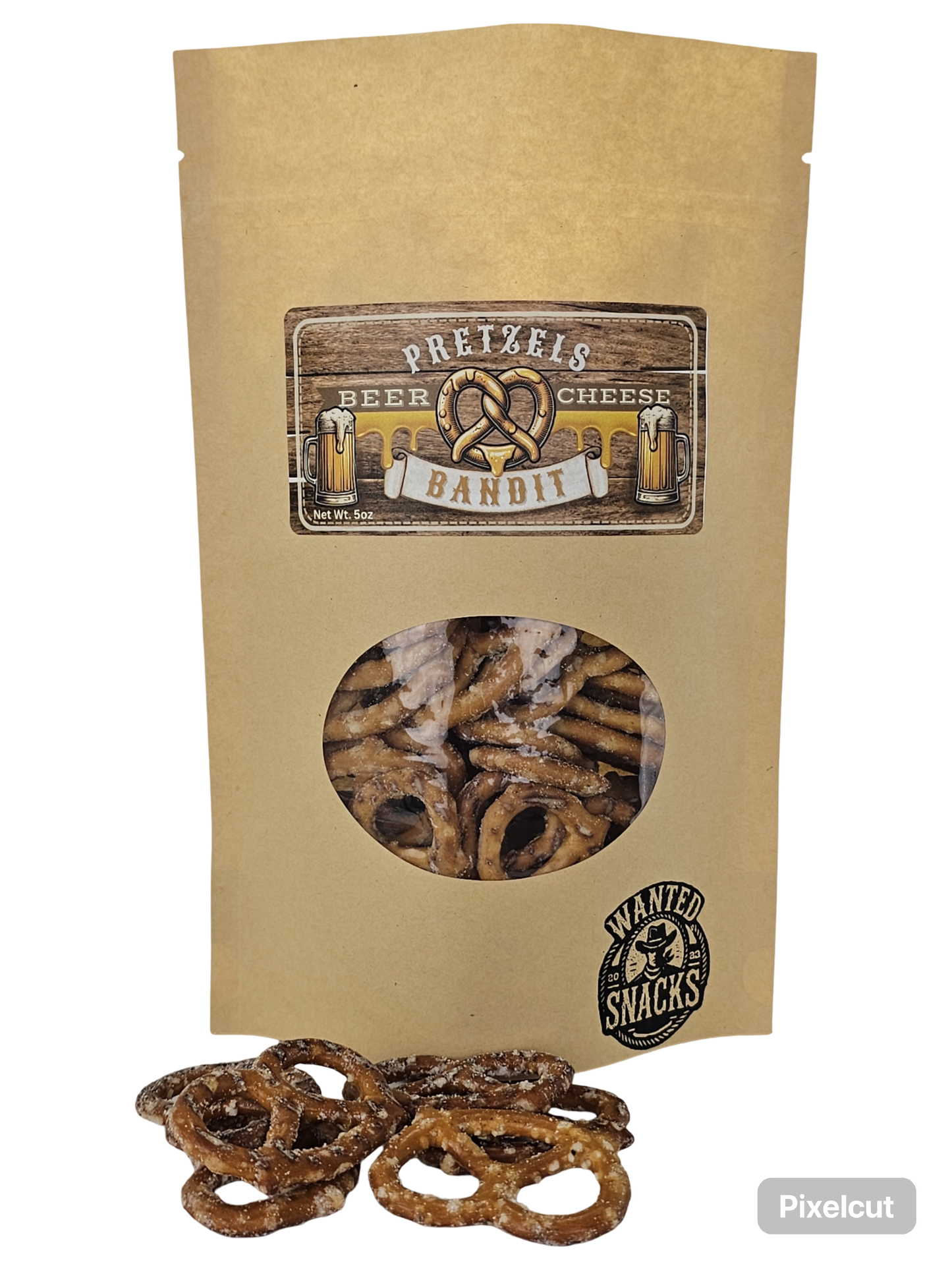 Gourmet Seasoned Pretzels - Beer Cheese 5oz Bag