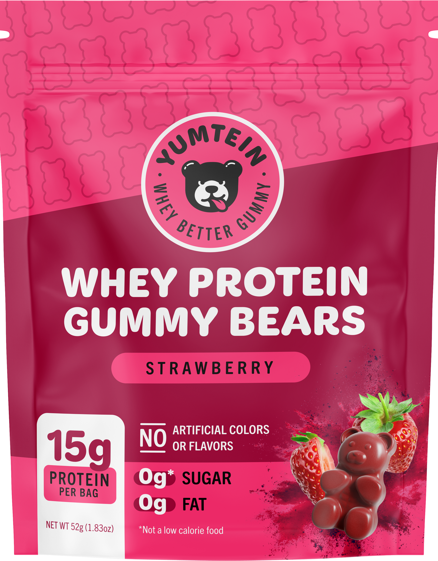 Strawberry Protein Gummy Bears