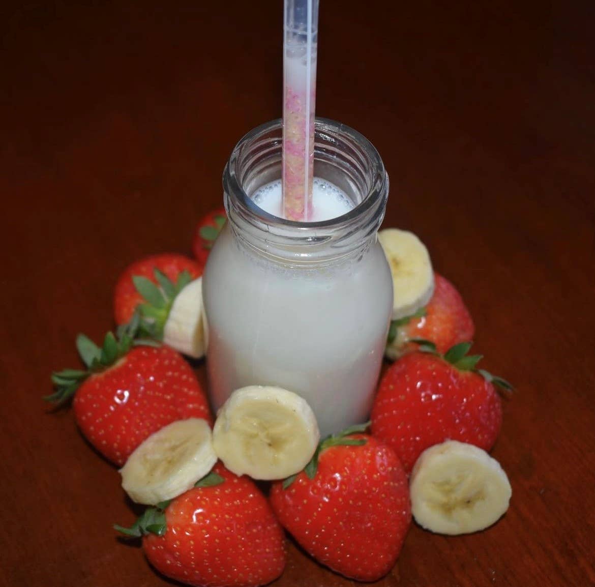 Milk Magic Strawberry Banana Milk Flavoring Straws