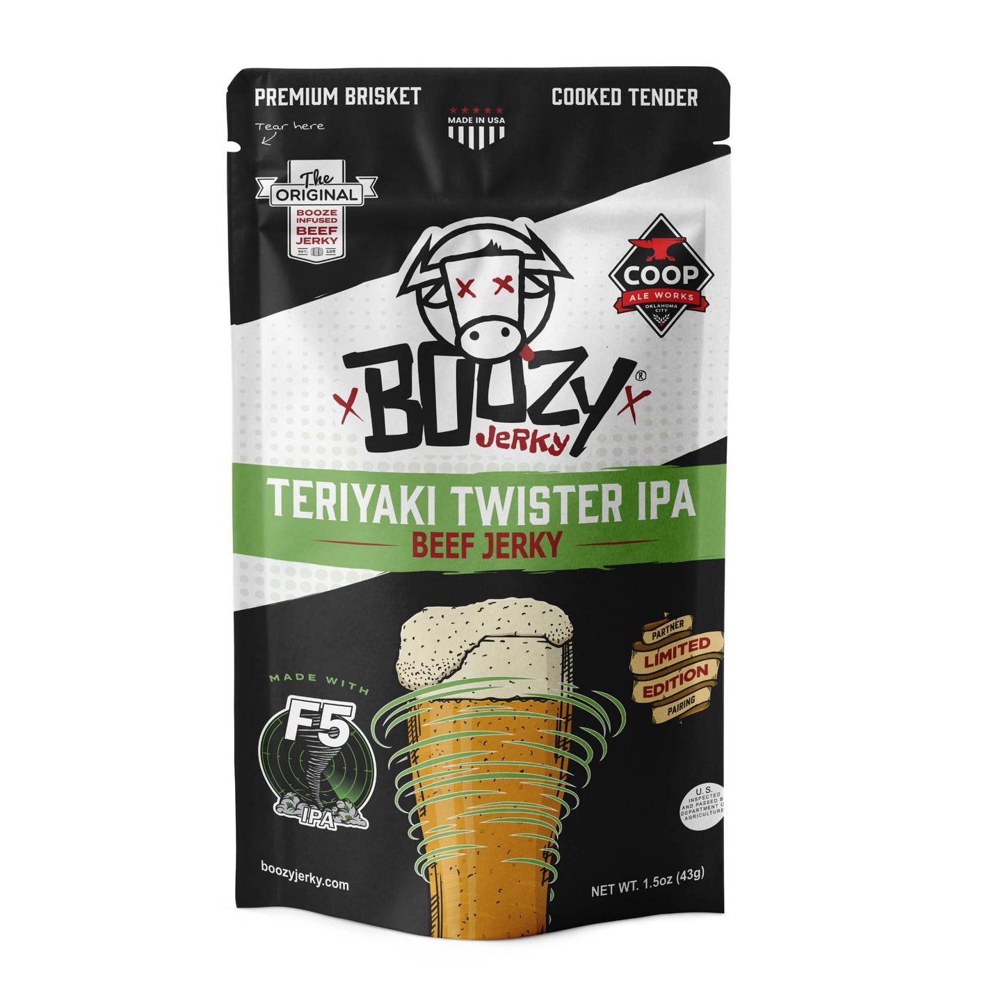 Teriyaki Twister IPA Jerky