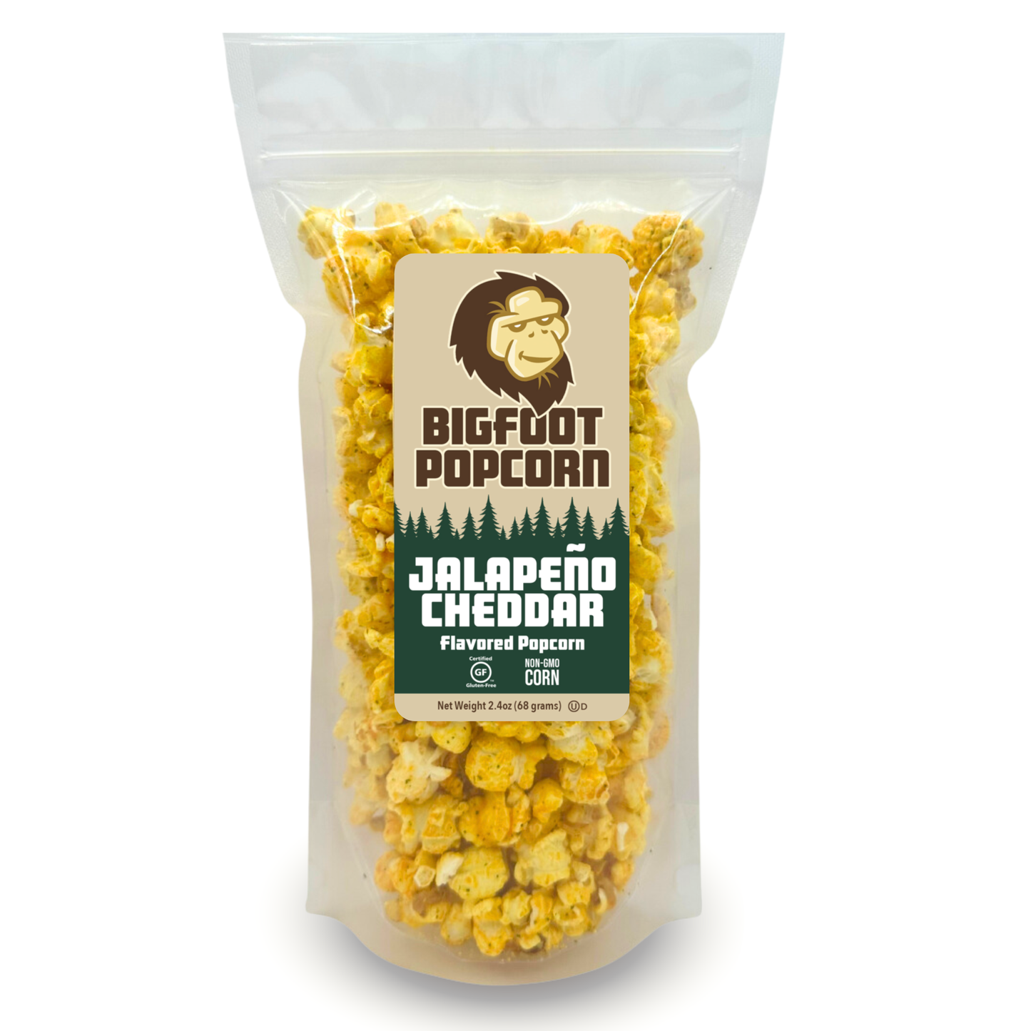 Jalapeño Cheddar Spicy Gourmet Popcorn