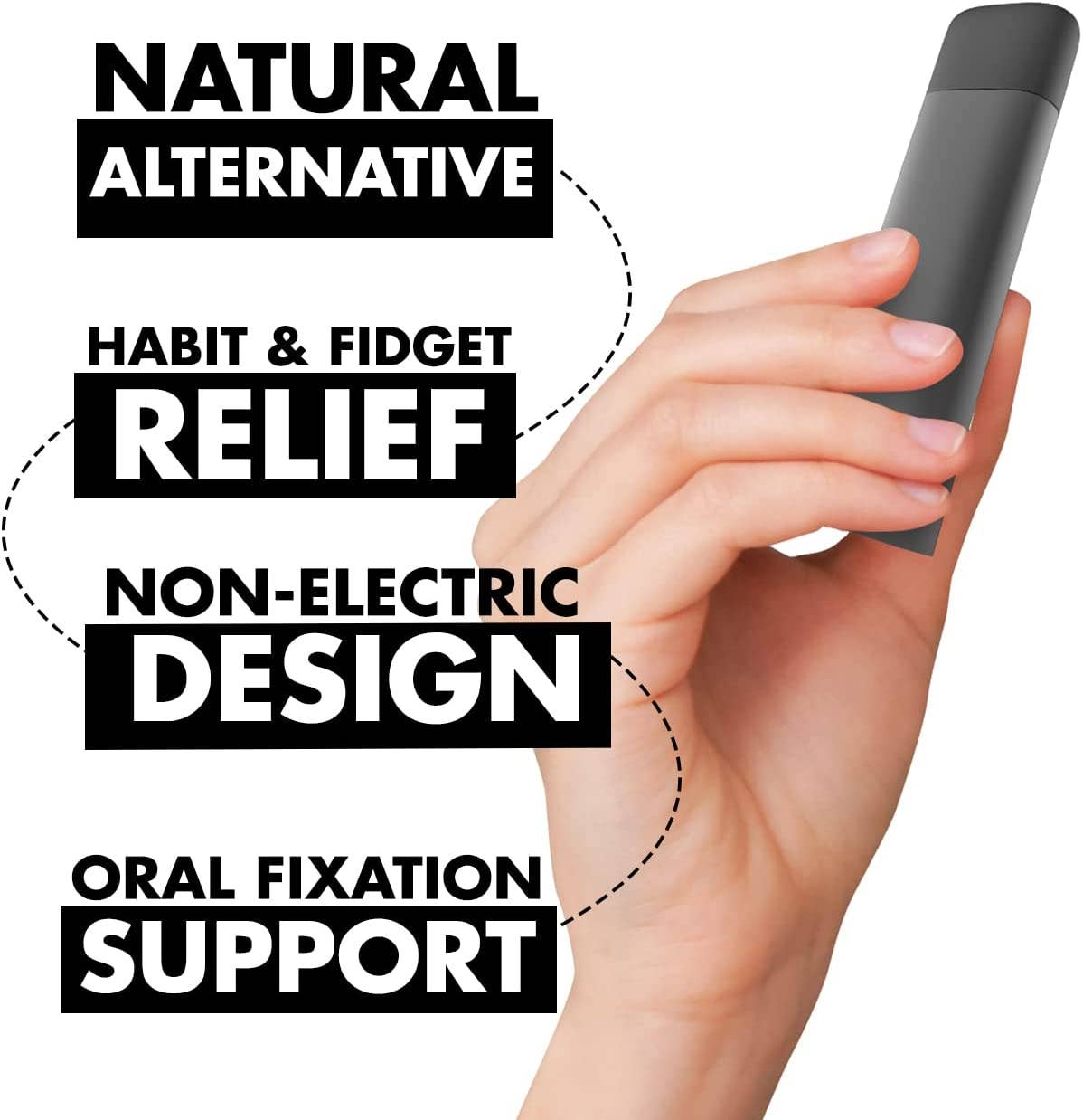 Natranal Peppermint Habit Replacement Oral Fixation Puffer to Replace Smoking or Vaping
