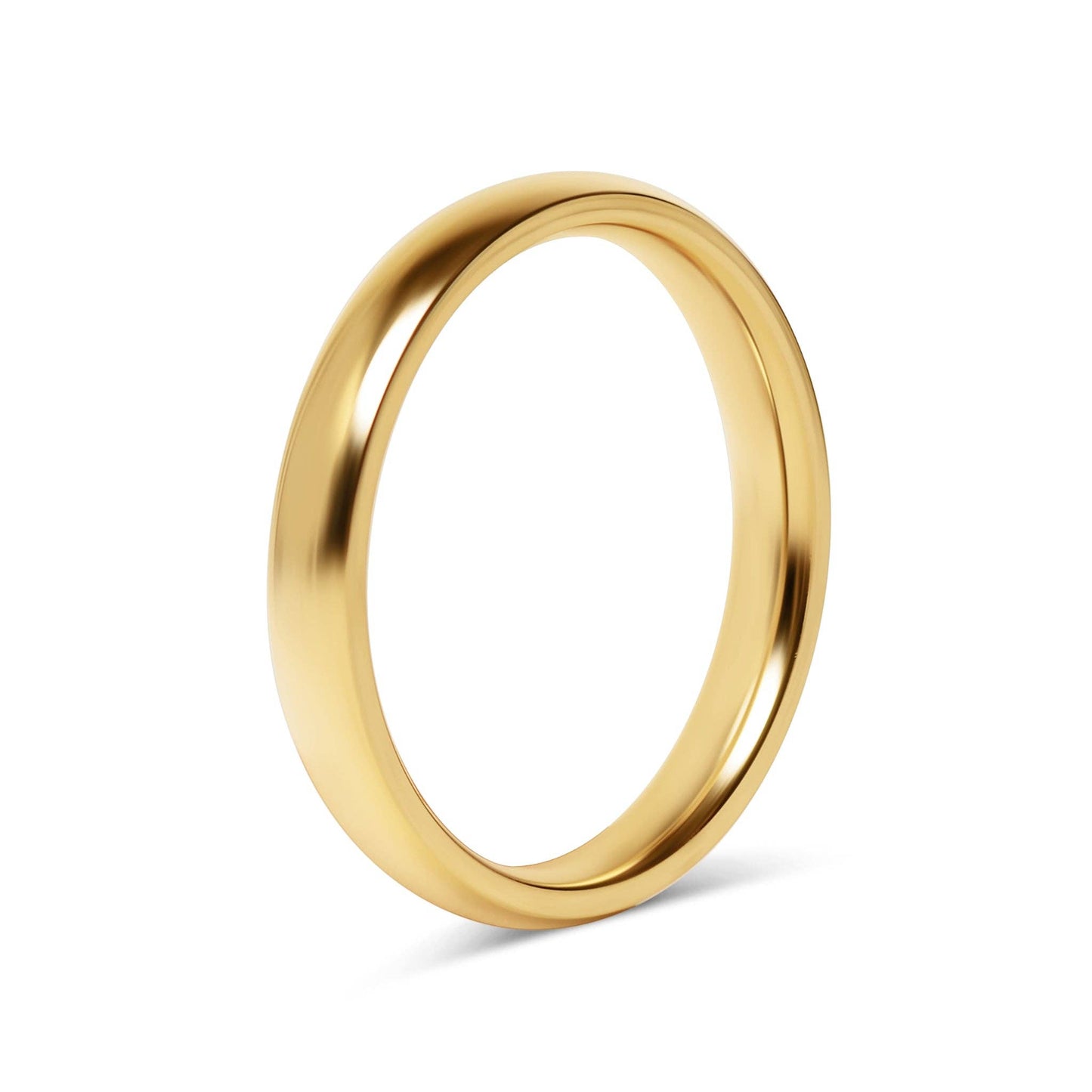 Stainless Steel Blank Gold Ring