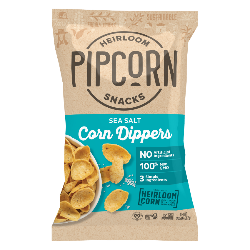 Sea Salt Corn Dippers 9.25 Oz (12 Bags in 1 Case)