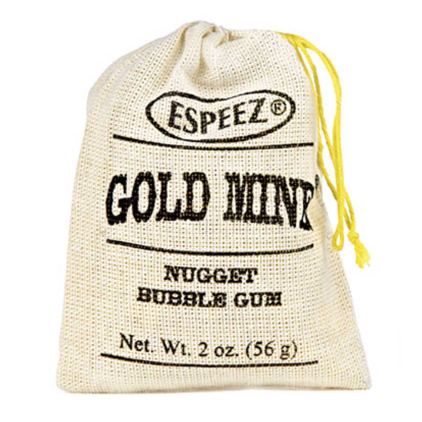 Gold Mine Nugget Bubble Gum - 24 Ct. - 2oz. Bags