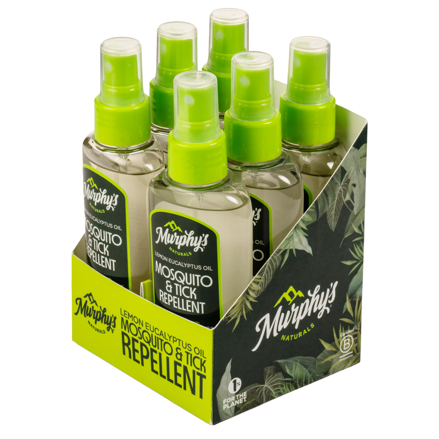 Mosquito and Tick Repellent Spray (4oz) - Display of 6