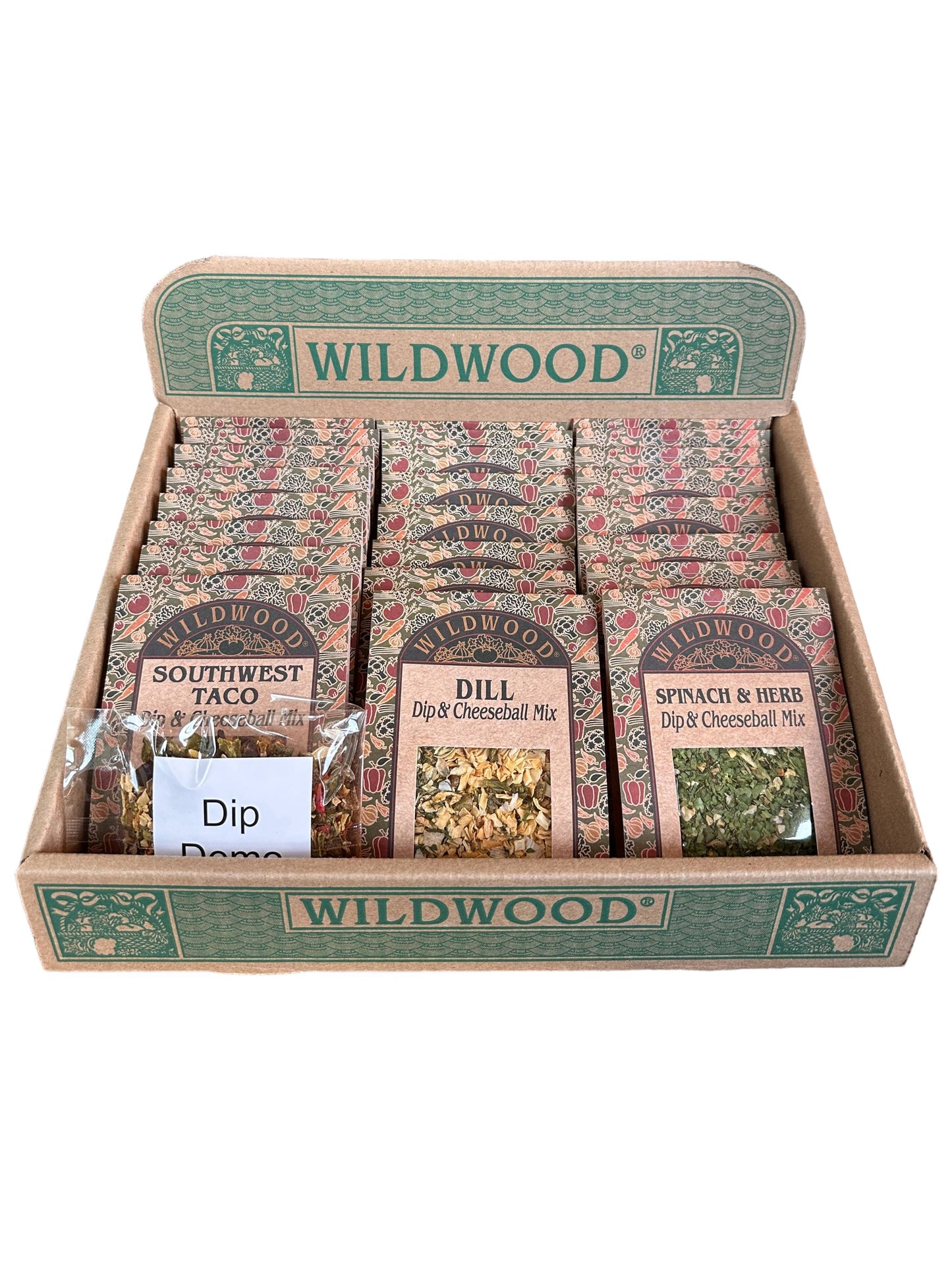 3 Dip Collection: Taco, Dill, and Spinach & Herb Dip Mixes