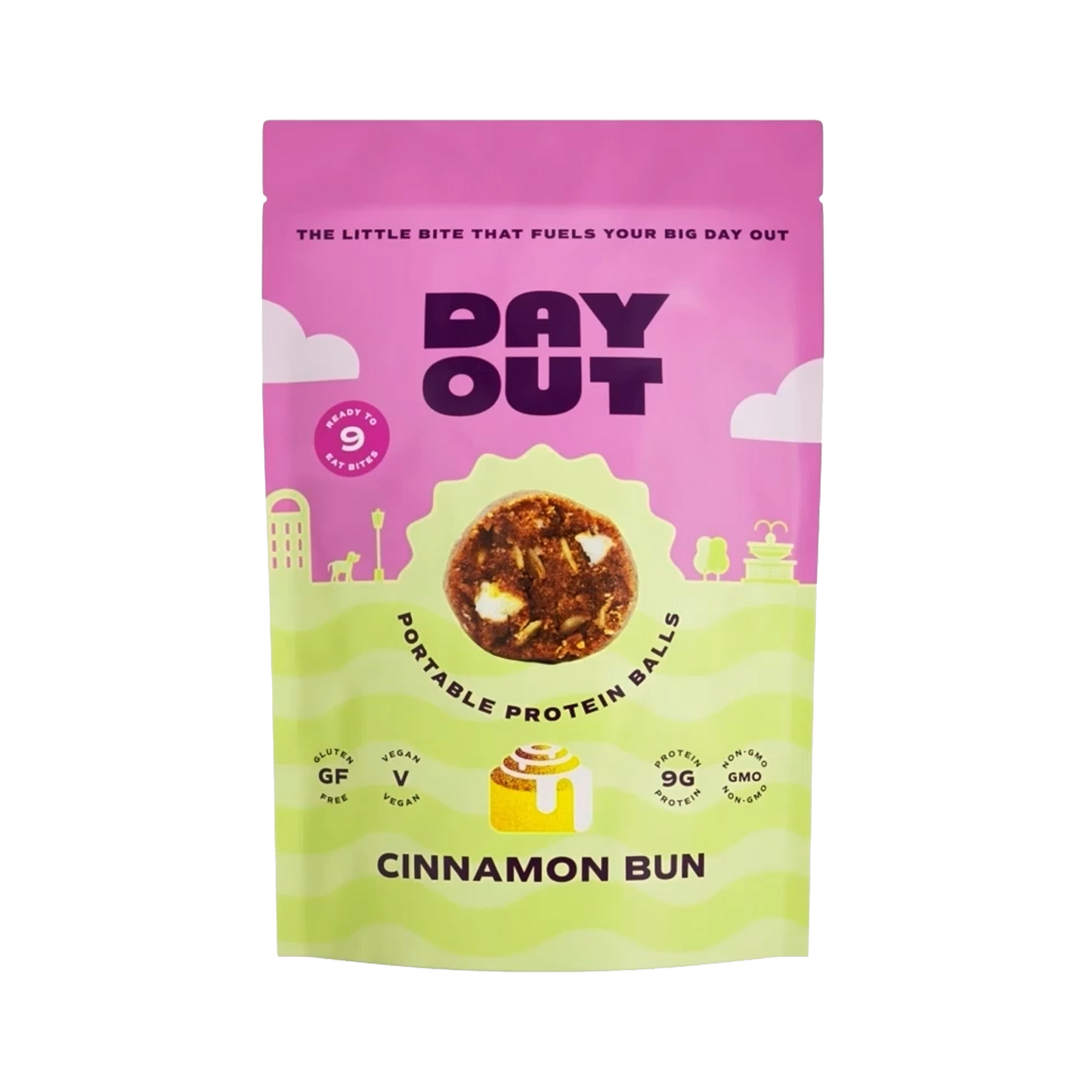 Cinnamon Bun Protein Balls 4.5 oz- Healthy Snack