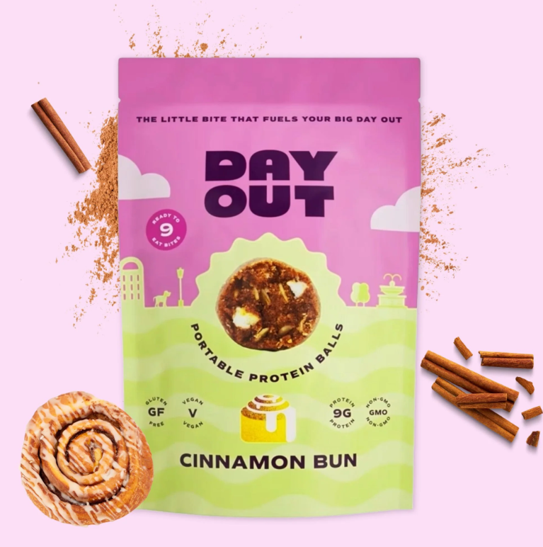Cinnamon Bun Protein Balls 4.5 oz- Healthy Snack