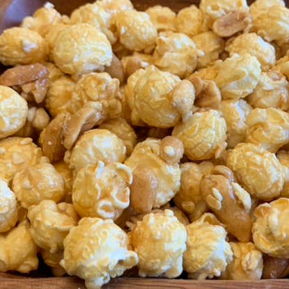 Double Play - Salted Maple Caramel & Candied Peanuts