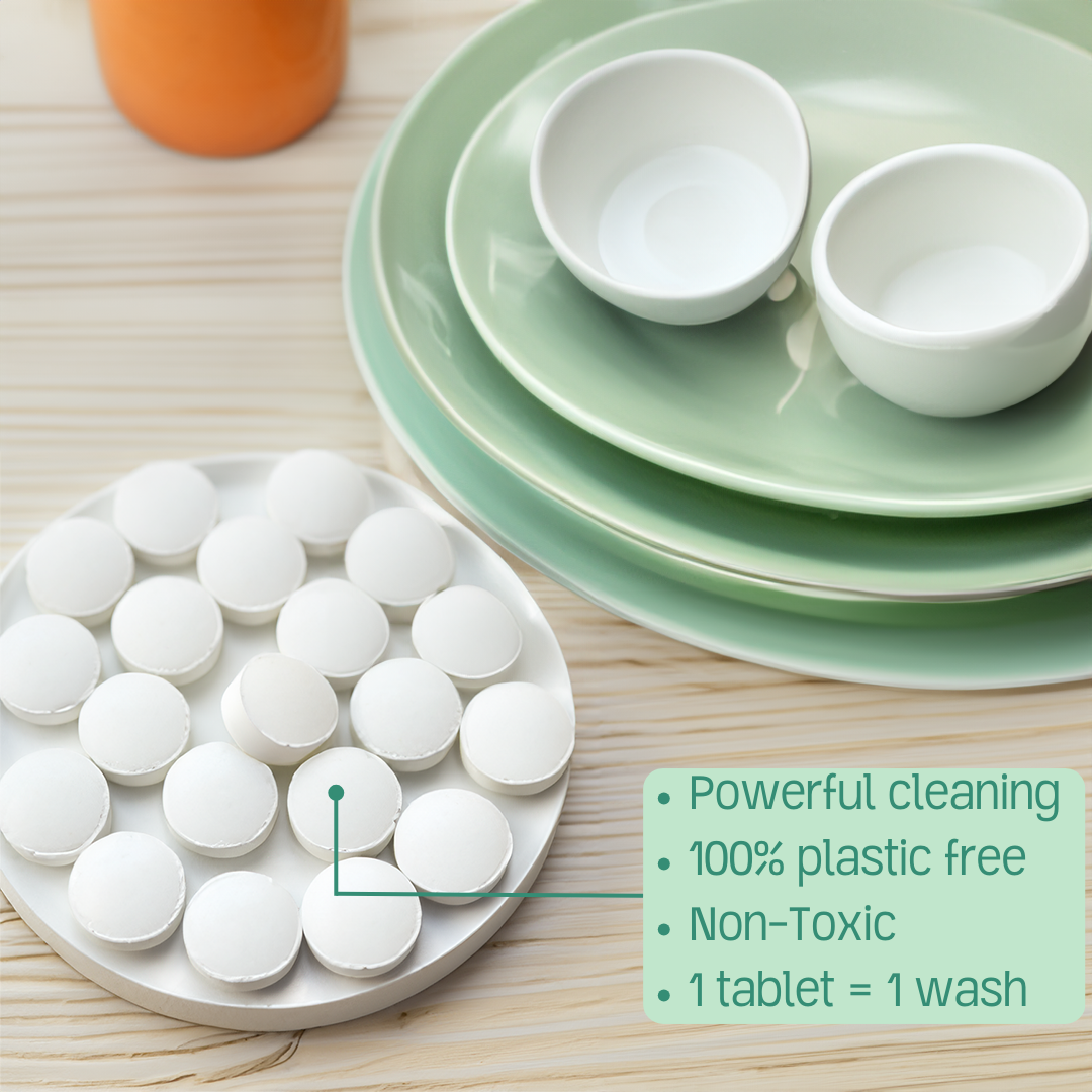 Fragrance & PVA Free Dish Washer Tablets (40ct) - Case of 6