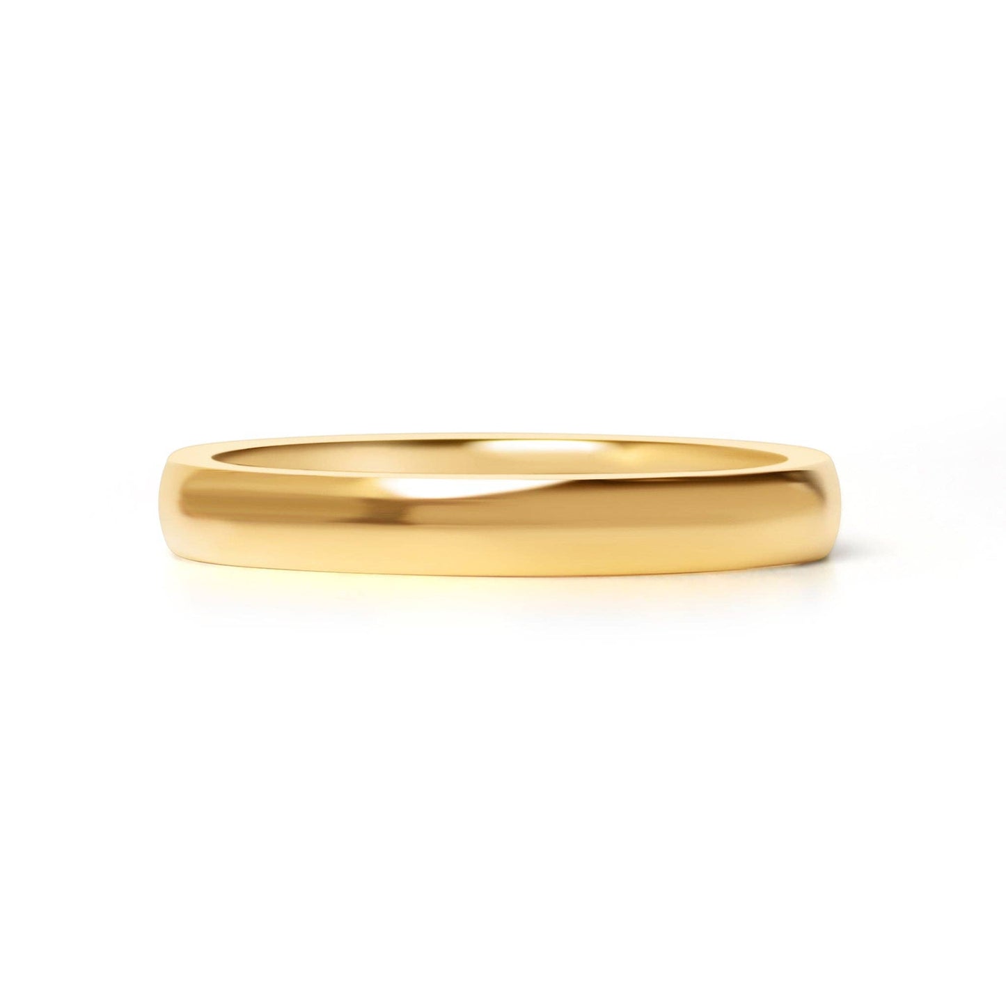 Stainless Steel Blank Gold Ring