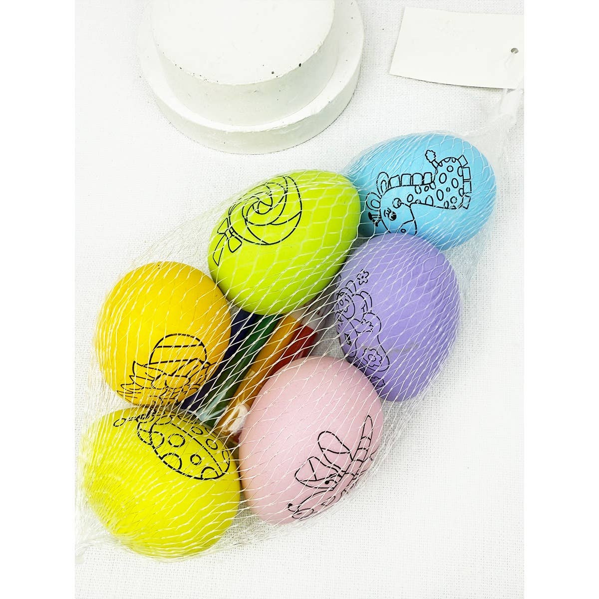 DIY Colored Easter Egg with Markers