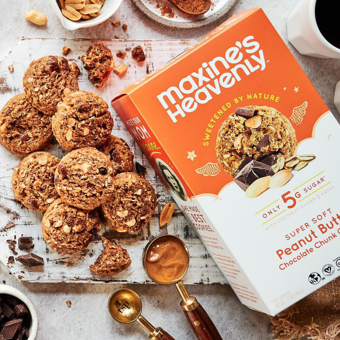 Soft Baked Peanut Butter Chocolate Chunk Cookies - 7.2oz Box