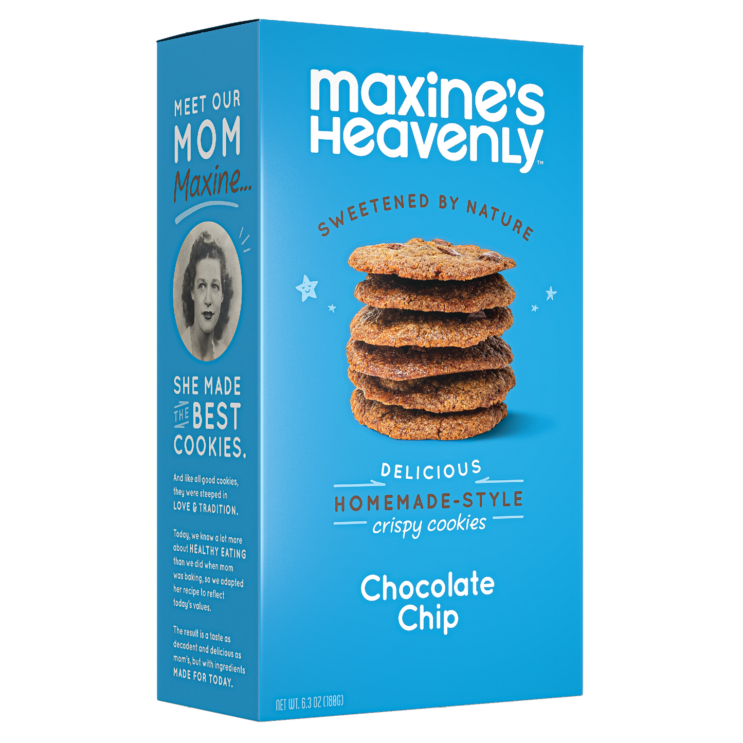 Crispy Chocolate Chip Cookies - 6.3 oz box