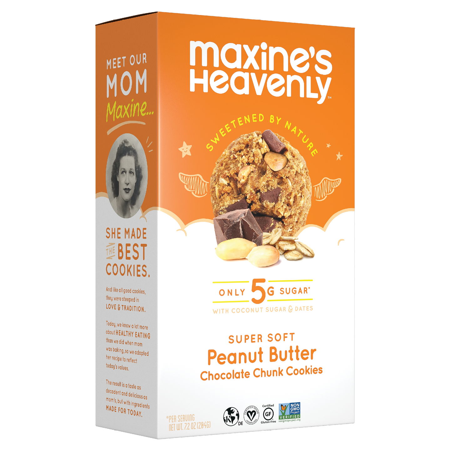 Soft Baked Peanut Butter Chocolate Chunk Cookies - 7.2oz Box