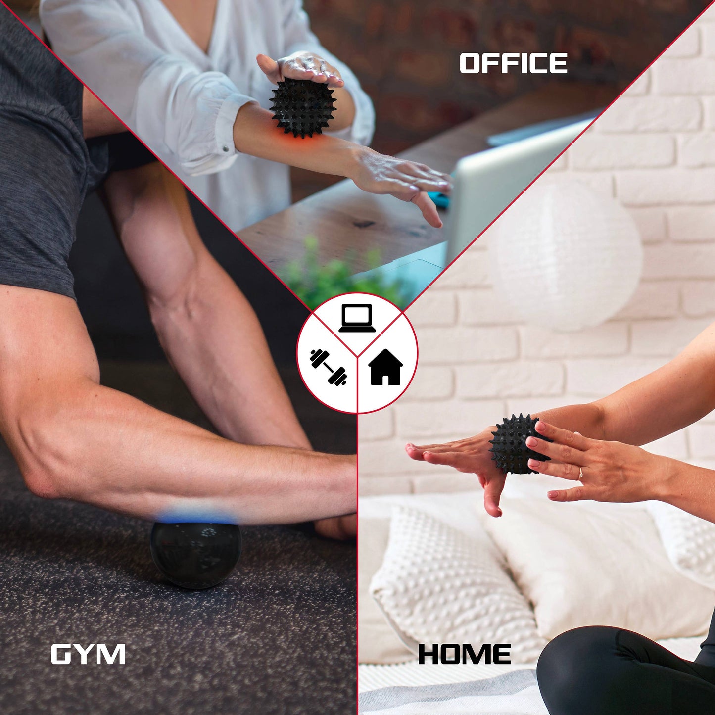 FitRx - Hot and Cold Massage Ball Kit