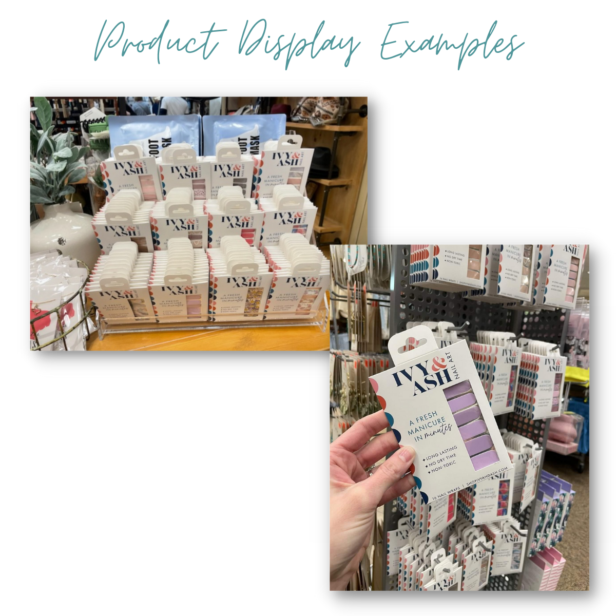 Powder Pink | Light Pink Solid Neutral Nail Polish Stickers