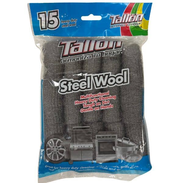 Tallon 15Pack Steel Wool